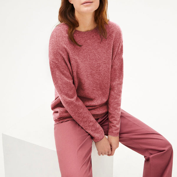 Jersey Cuello Redondo Oversize - Soda - Mujer