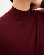 Jersey Cuello Alto Contemporáneo - Dahlia - Mujer