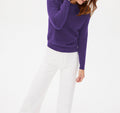Classic Crew Neck Jumper - Crocus - Women