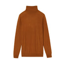 Pull Col Roulé Ultrafin - Roux - Femme