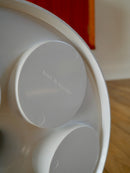 Porte-Bouteille En Plastique Blanc Design Made In Holland - Années 70