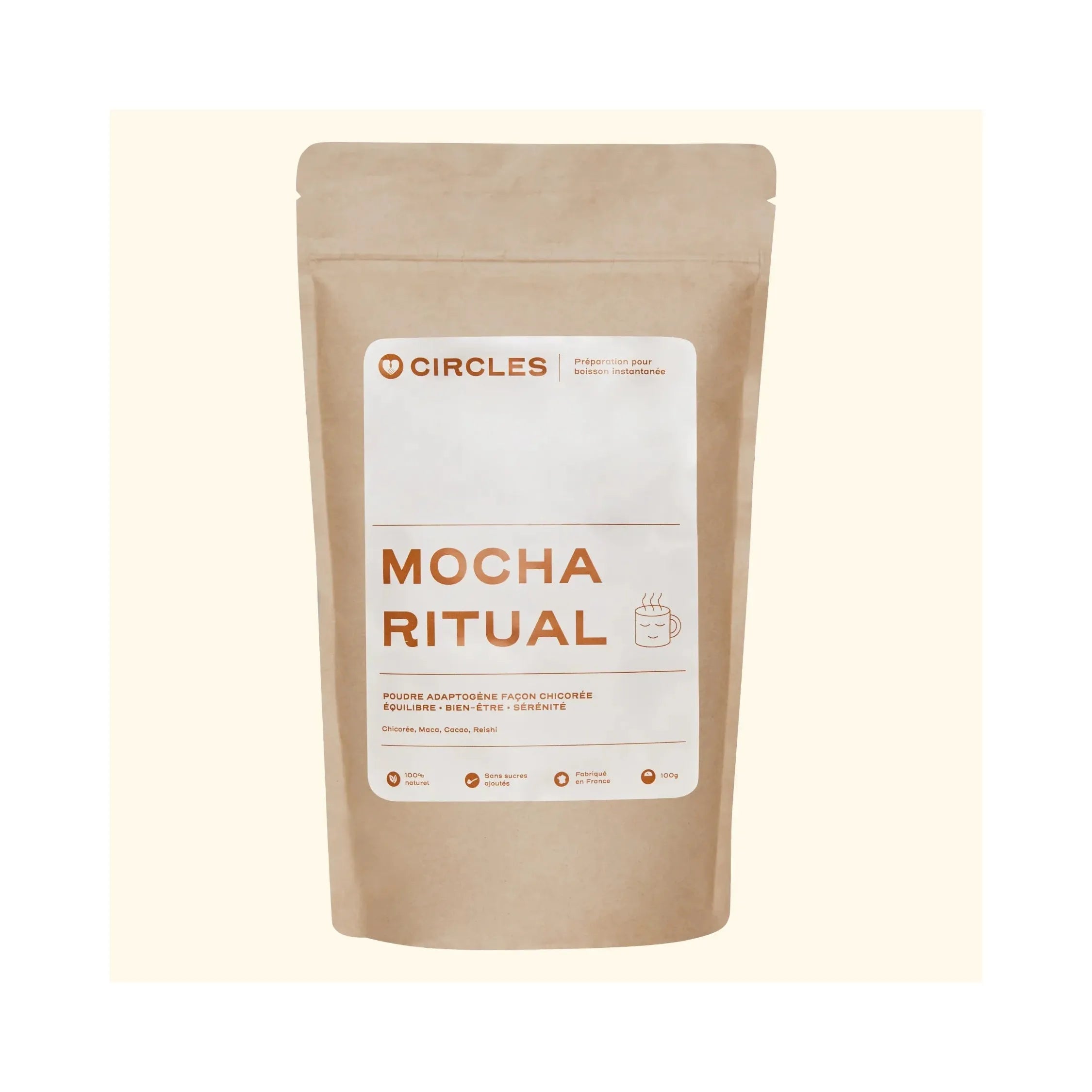 Mocha Ritual - Chicory Cocoa Flavor Adaptogenic Powder