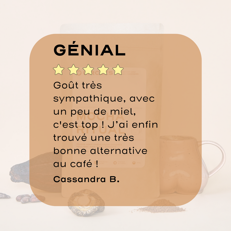 Mocha Ritual - Adaptogenic Powder Chicory Cocoa Flavor