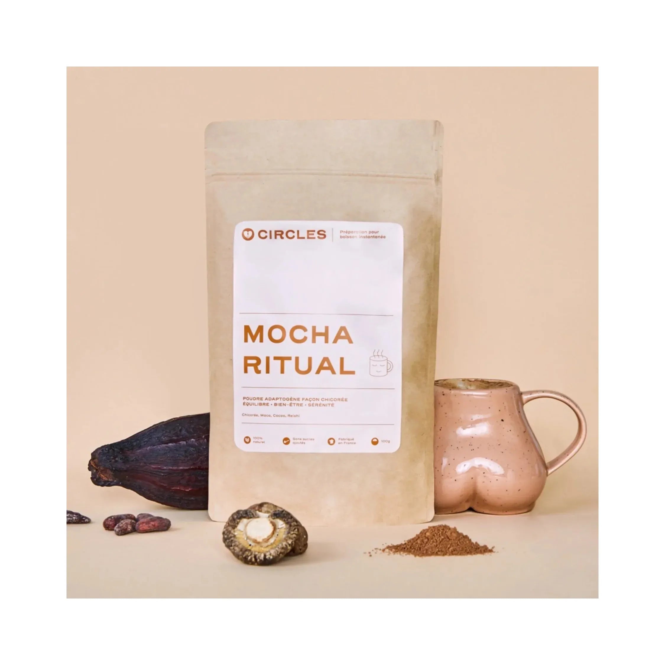 Mocha Ritual - Chicory Cocoa Flavor Adaptogenic Powder