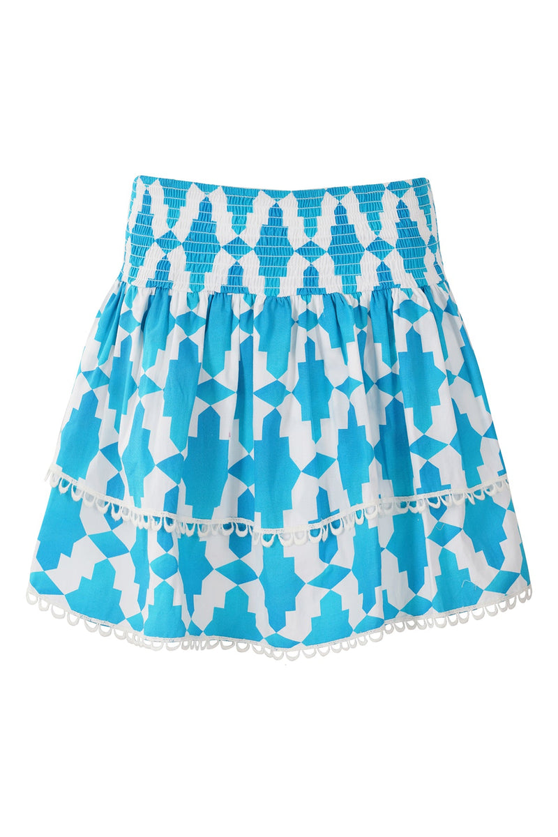 JUPE PAULINA - TURQUOISE