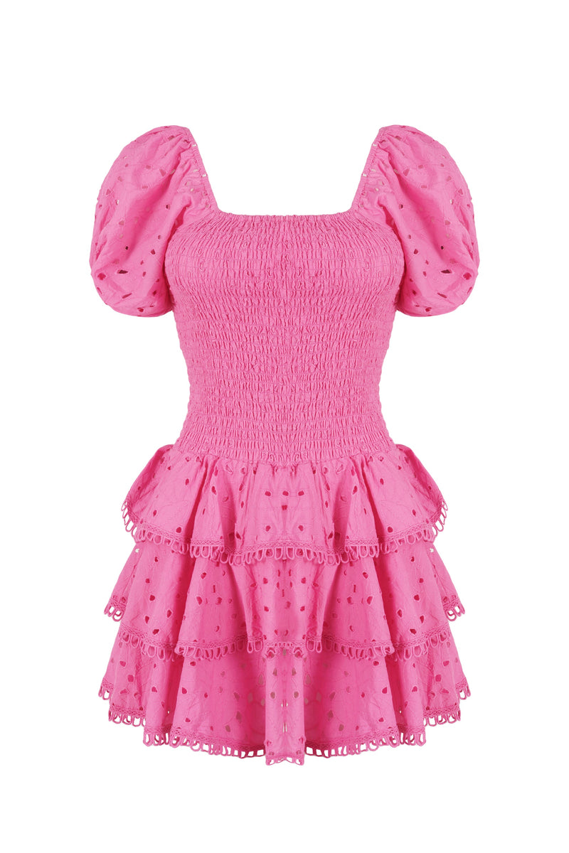 Robe Clara - Coton Rose