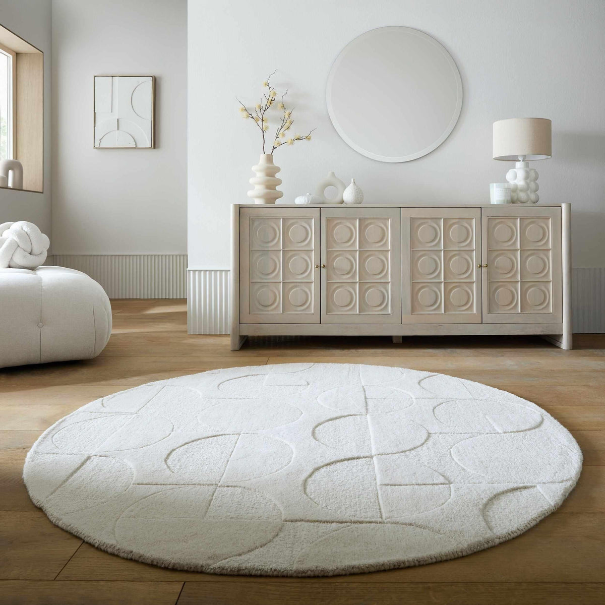 Gigi - Tapis En Laine Rond