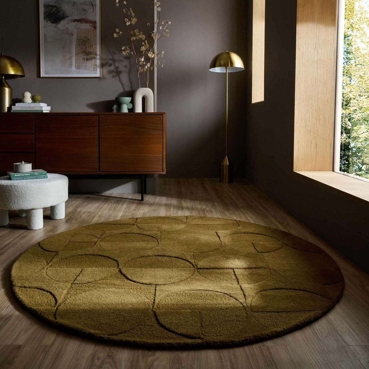 Gigi - Tapis En Laine Rond