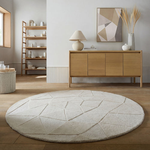 Shard - Tapis En Laine Rond