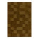 magnifique tapis en laine a damier vert olive;#couleur_vert