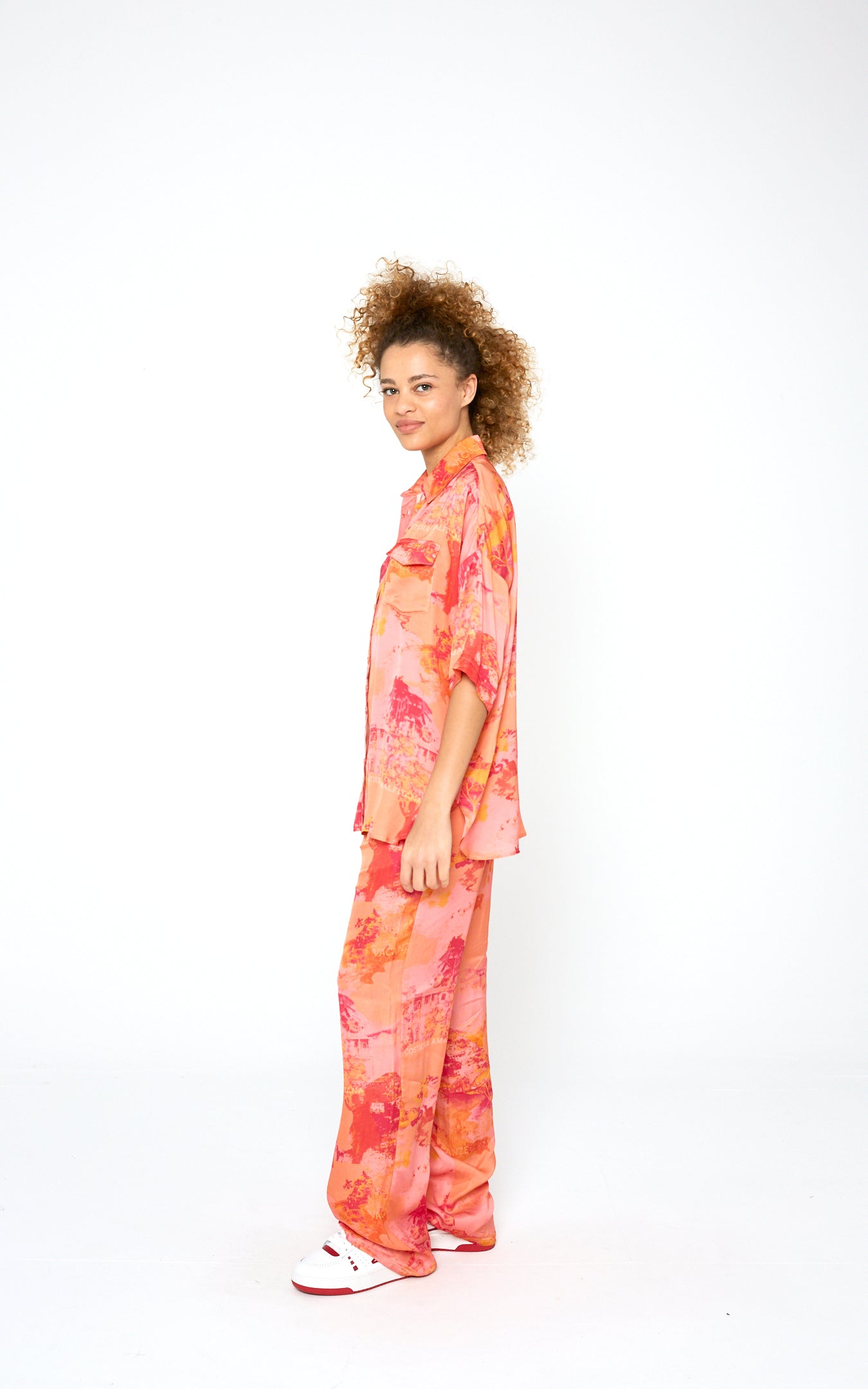 Modetrotter - Berry Carta Shirt