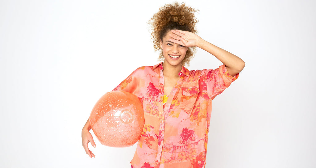 Modetrotter - Berry Carta Shirt