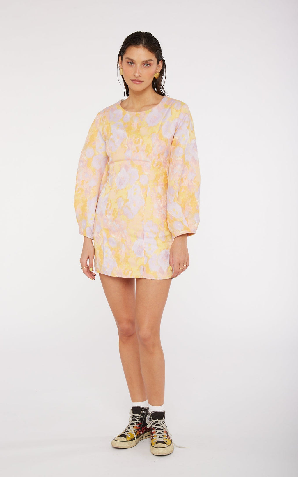 Modetrotter - Robe Hailey Natoma Jaune