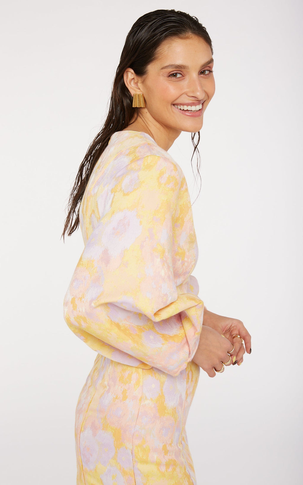 Modetrotter - Robe Hailey Natoma Jaune