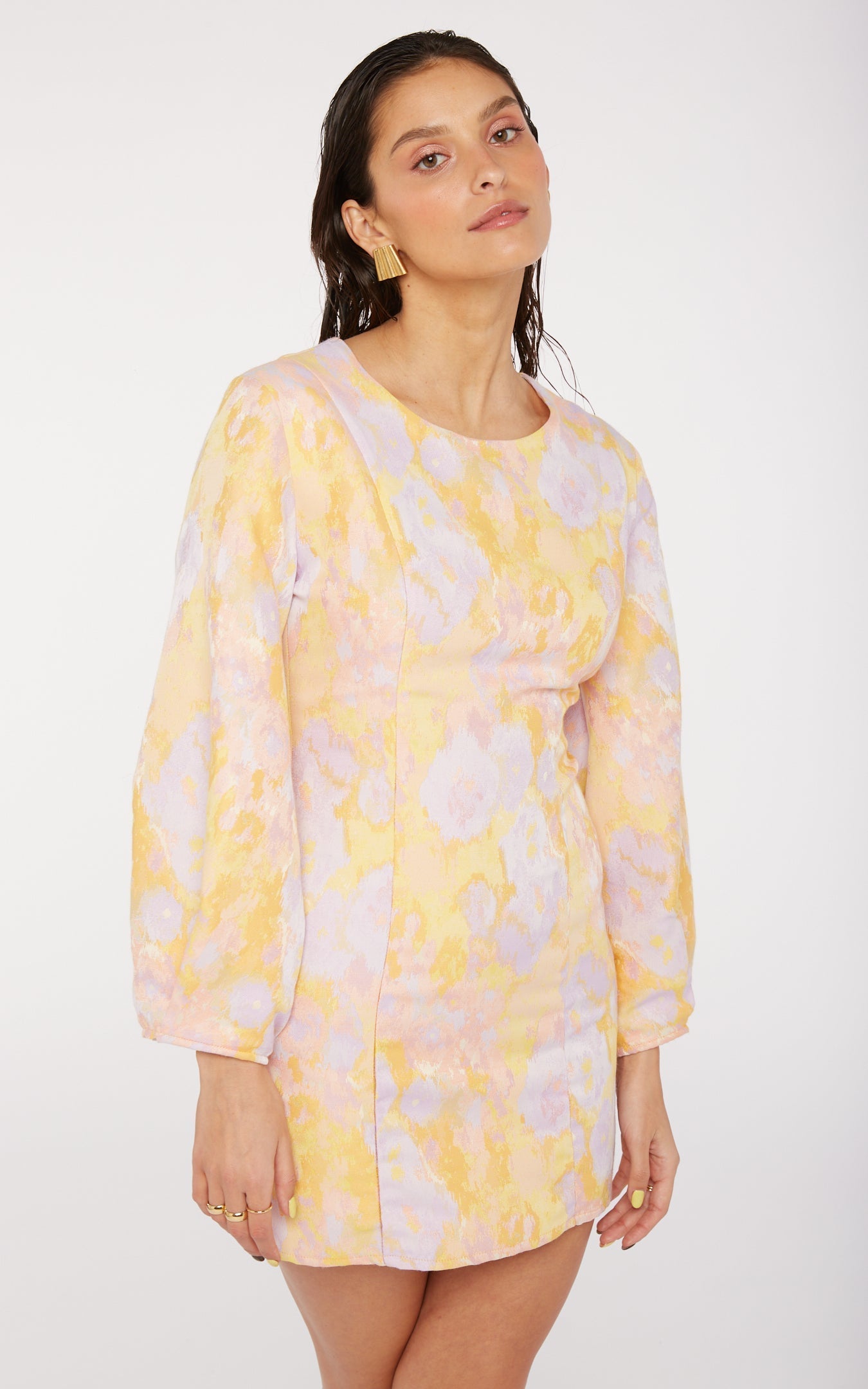 Modetrotter - Robe Hailey Natoma Jaune