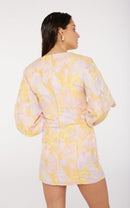 Modetrotter - Vestido amarillo Hailey Natoma