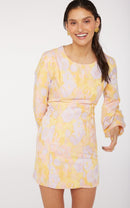 Modetrotter - Vestido amarillo Hailey Natoma