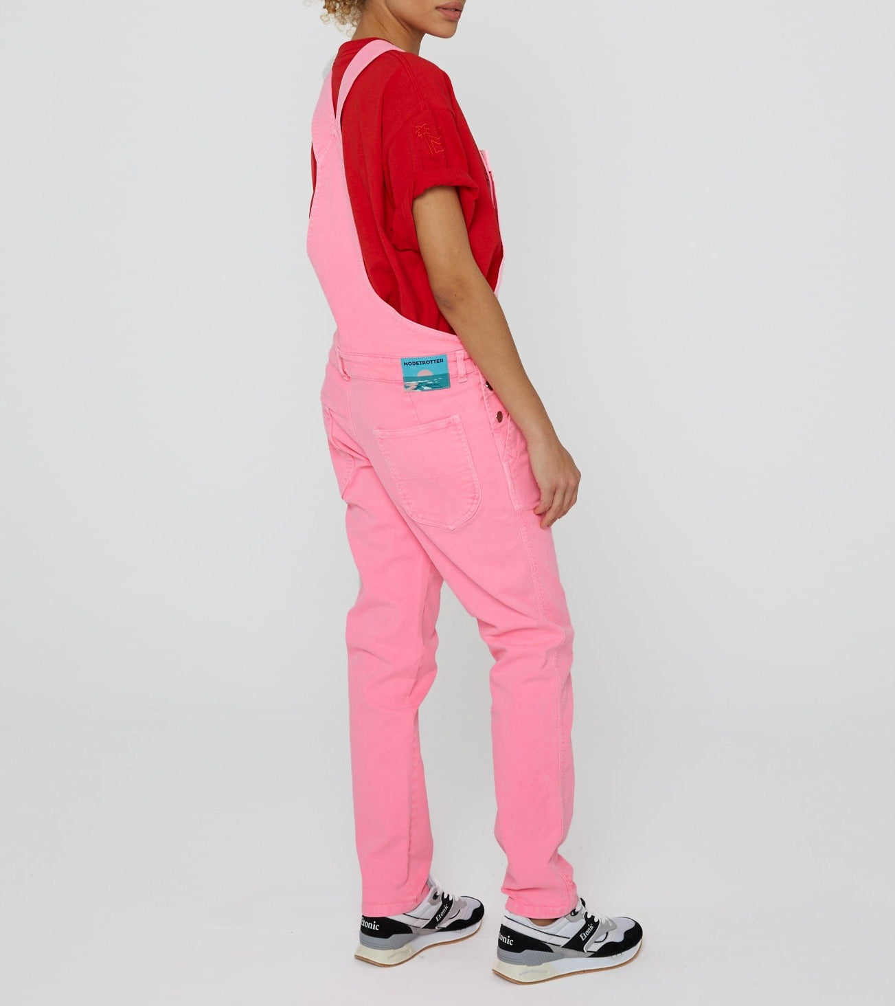 Modetrotter - Salopette Romane Tuni - Rose Fluo