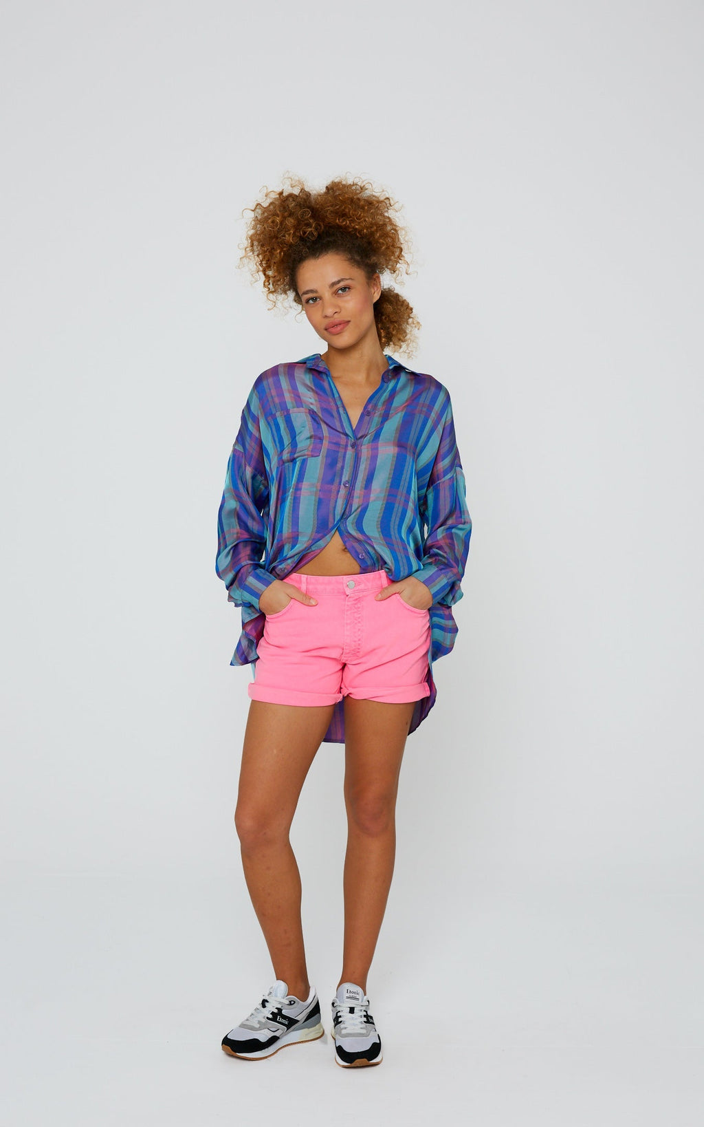 Modetrotter - Short Lorie Tuni Rosa Flúor