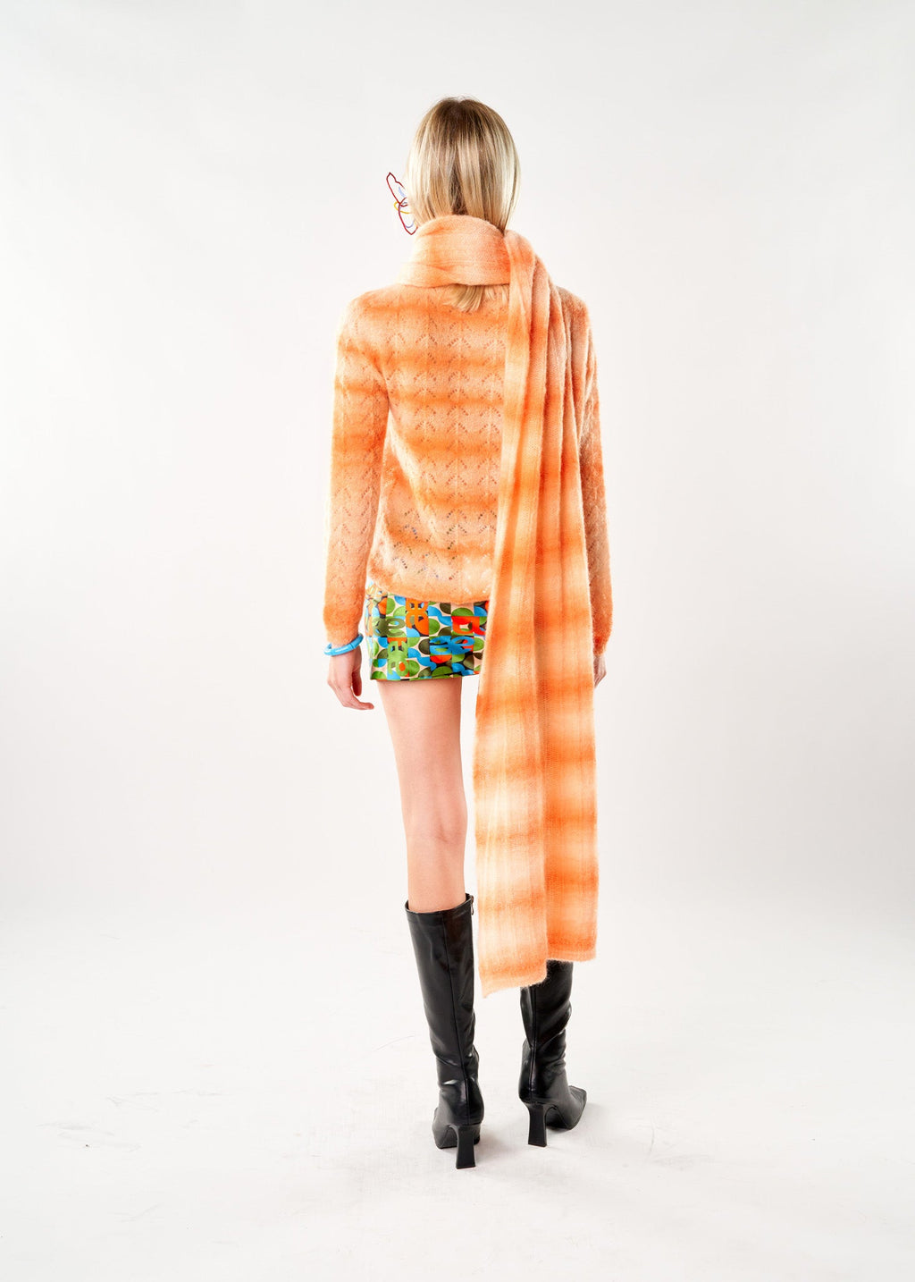 Moe Orange Sweater