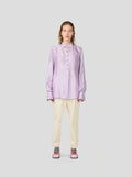 Chemise Mogador In Misty Stripes