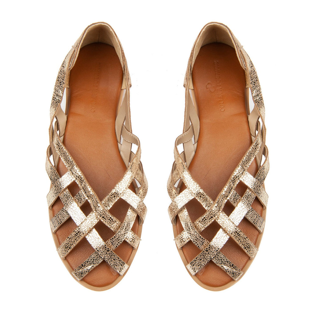 Mohanna Sandals - Gold