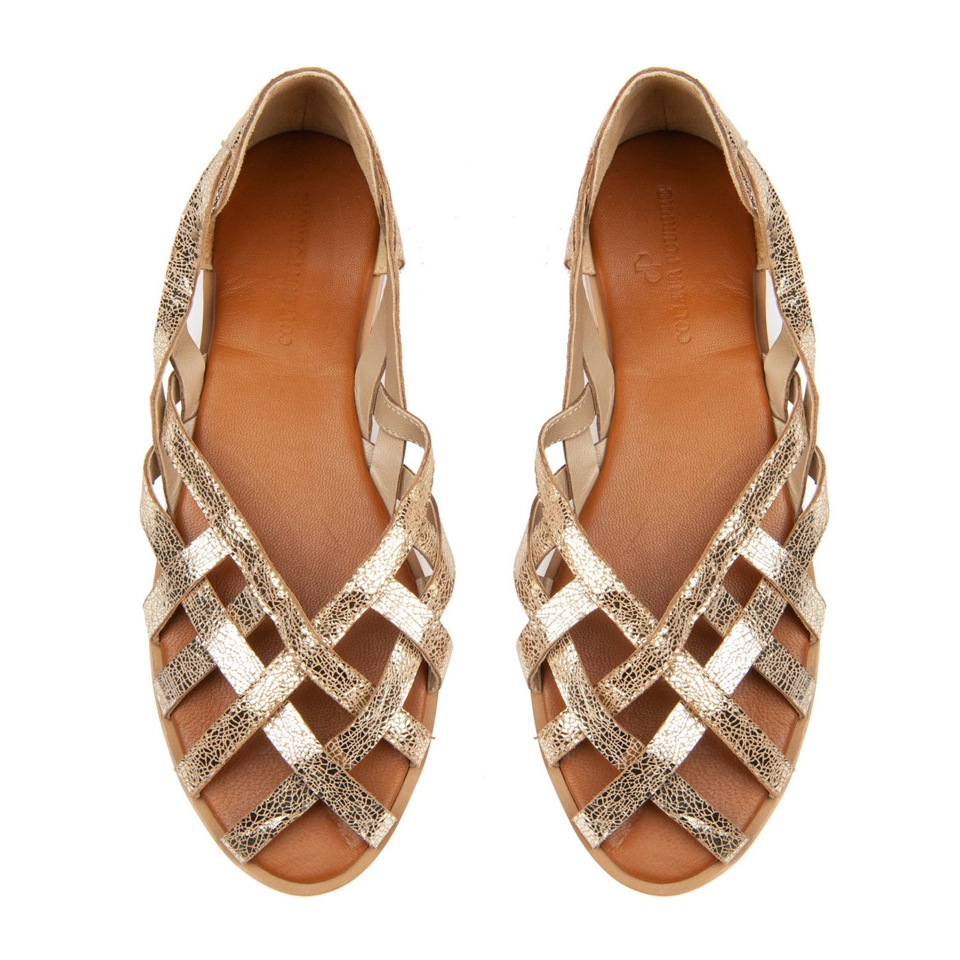Mohanna Sandals - Gold