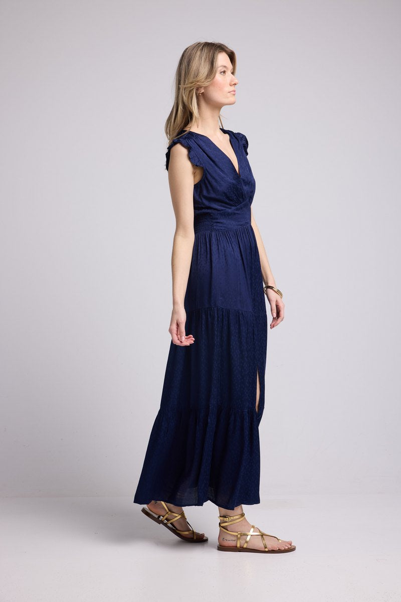Robe Longue - Bleu Marine