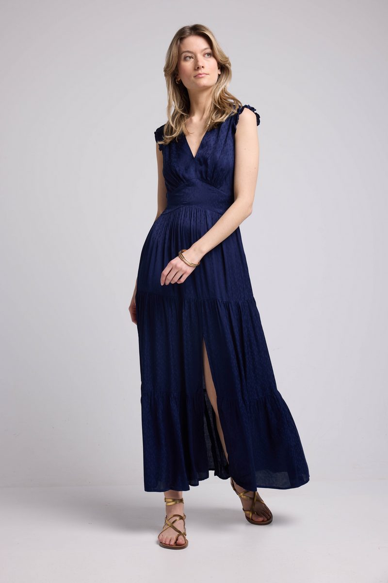 Robe Longue - Bleu Marine