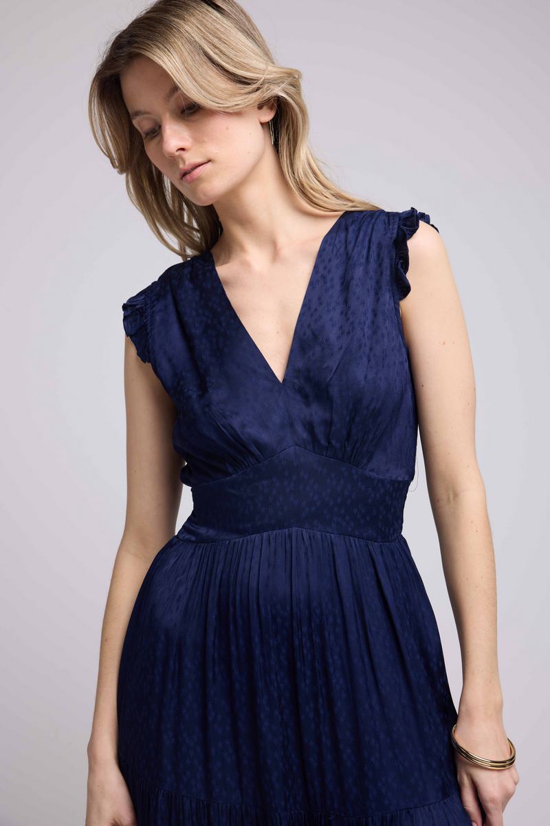 Robe Longue - Bleu Marine