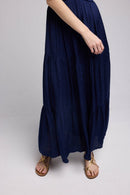 Robe Longue - Bleu Marine