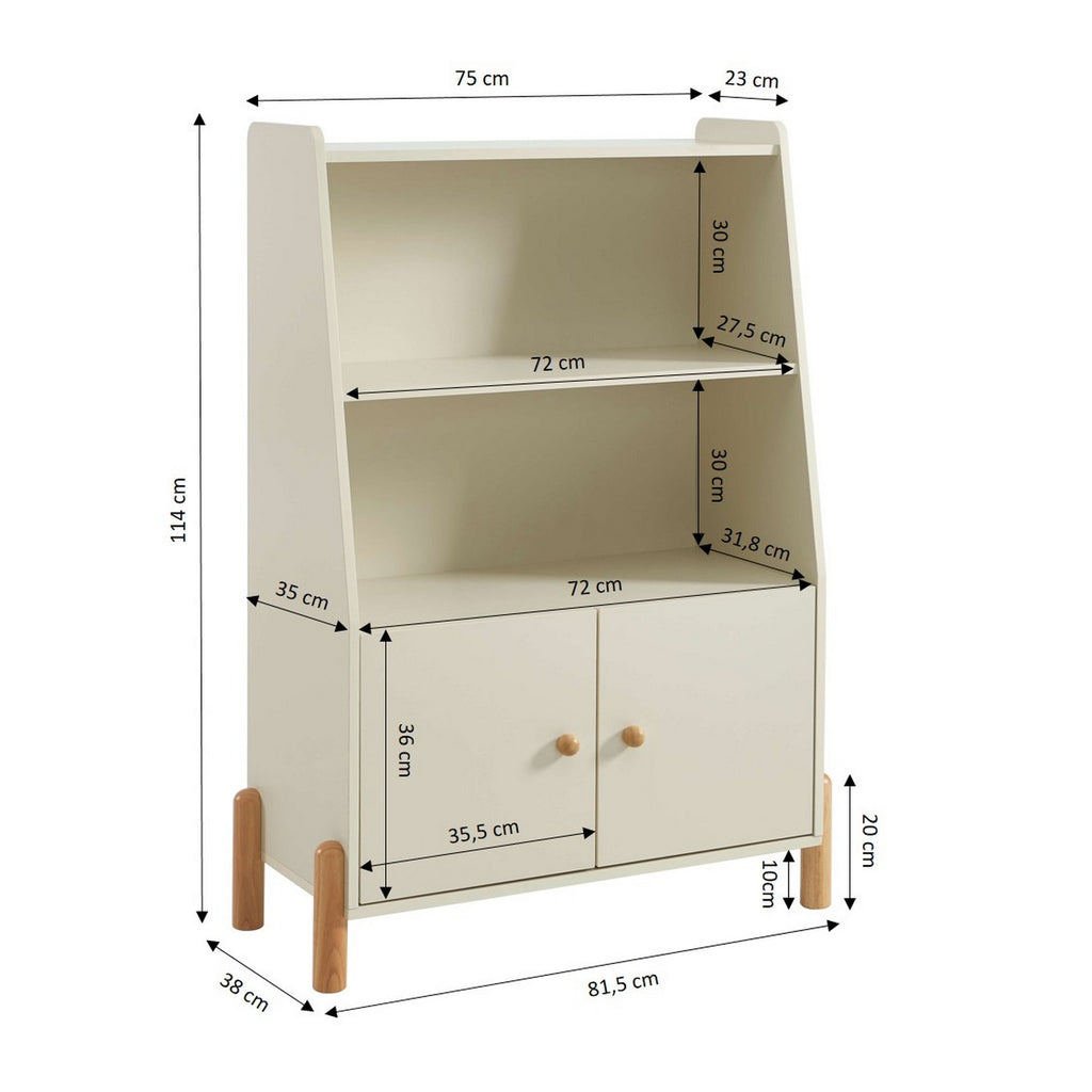 Mona - Libreria per bambini - Beige