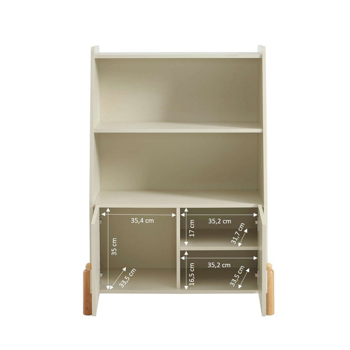 Mona - Libreria per bambini - Beige
