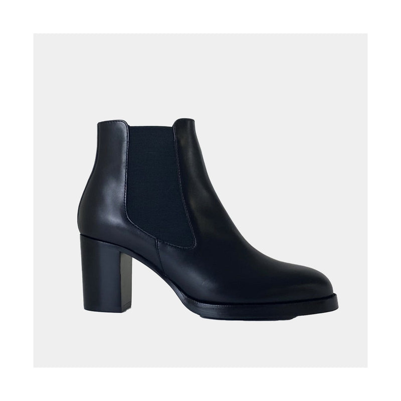 Boots Free Lance Mona 7 Chelsea - Veau Lisse Brillant Noir