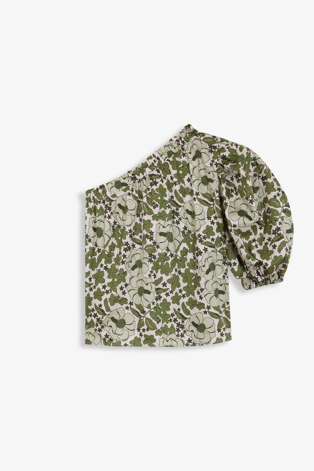 Top Mona - Green Bloom - Mujer