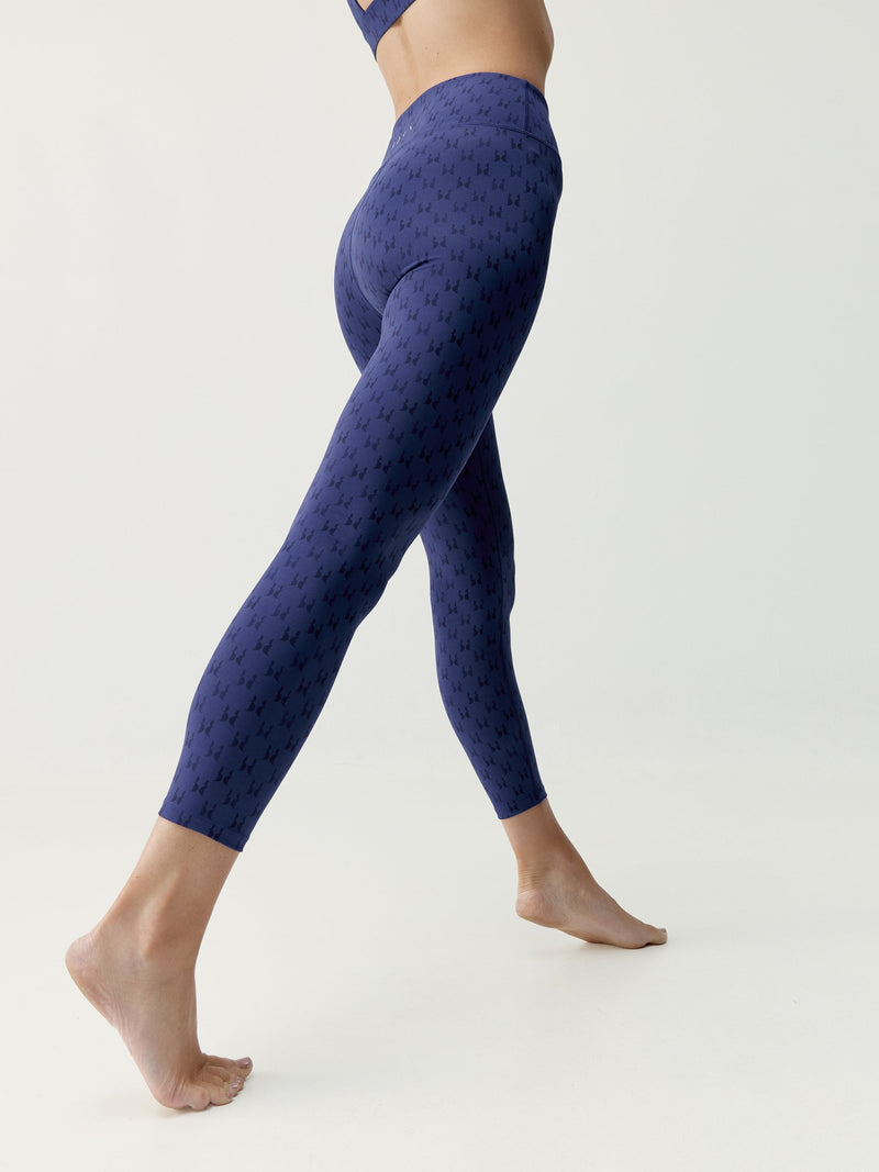 Legging Monogram - Next Blue - Femme