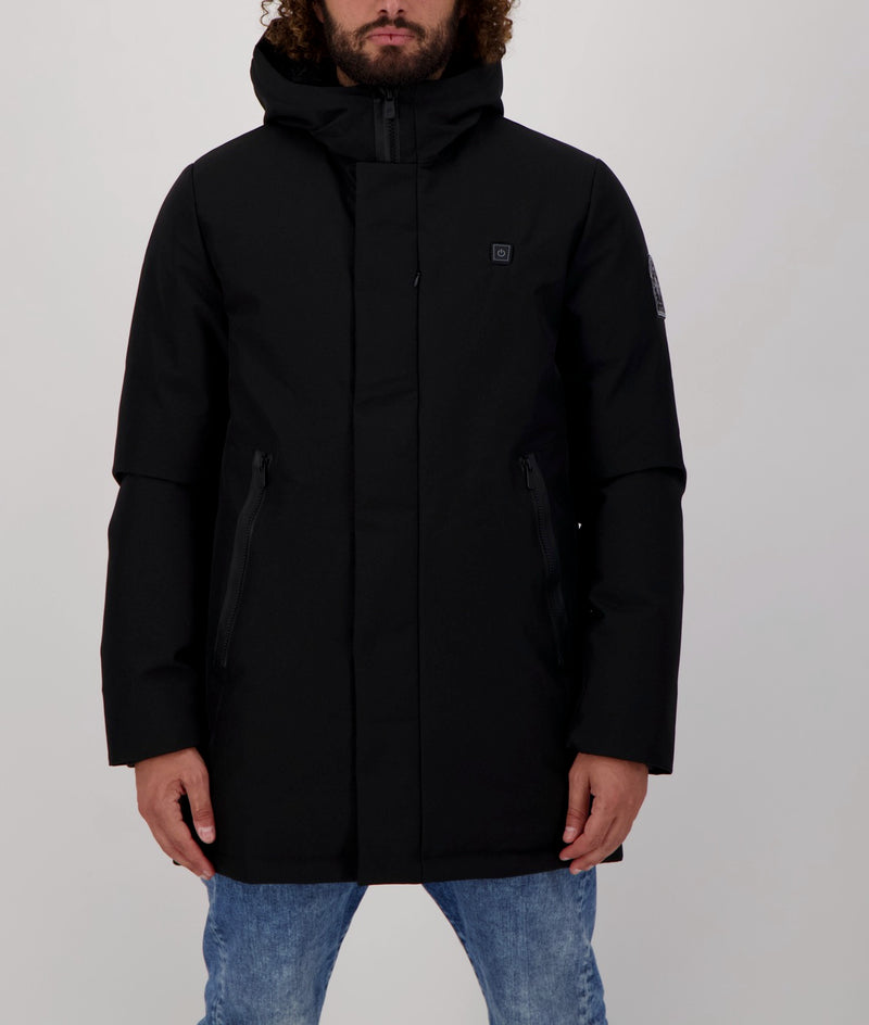 Parka Chauffante Mont City Heat - Noir - Homme