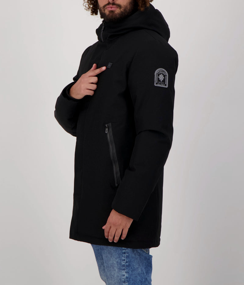 Parka Chauffante Mont City Heat - Noir - Homme