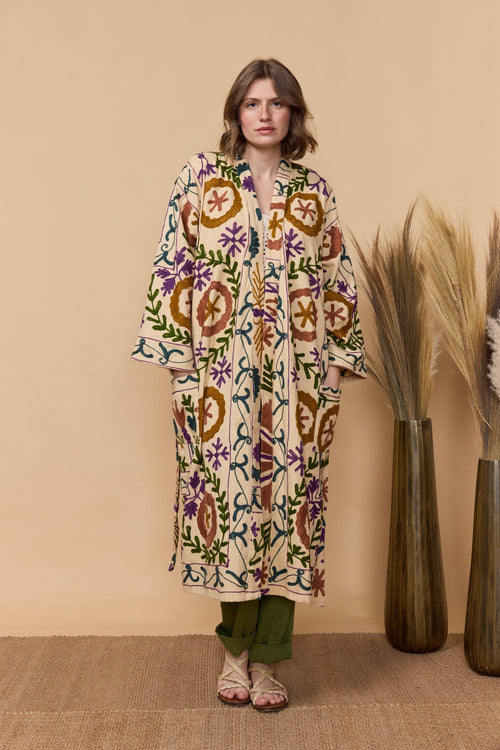 Montezuma Vest - Ecru