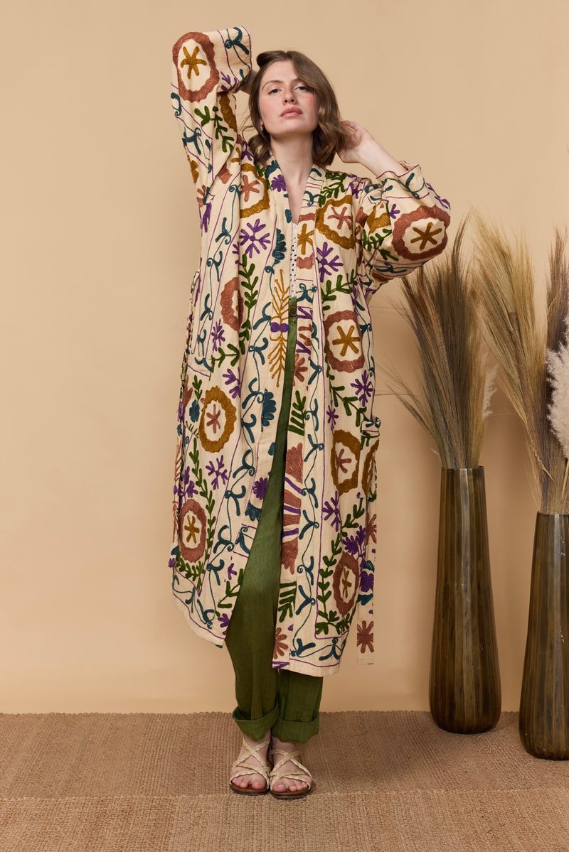 Montezuma Vest - Ecru