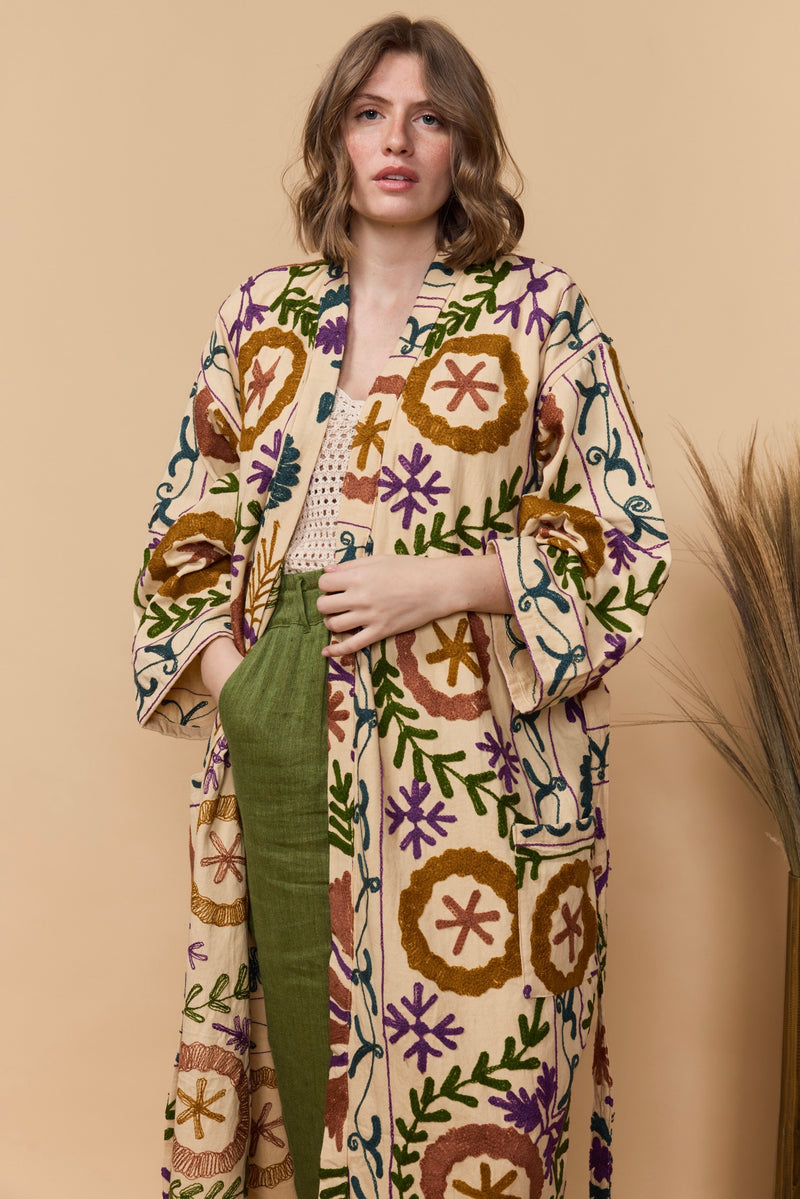 Montezuma Vest - Ecru