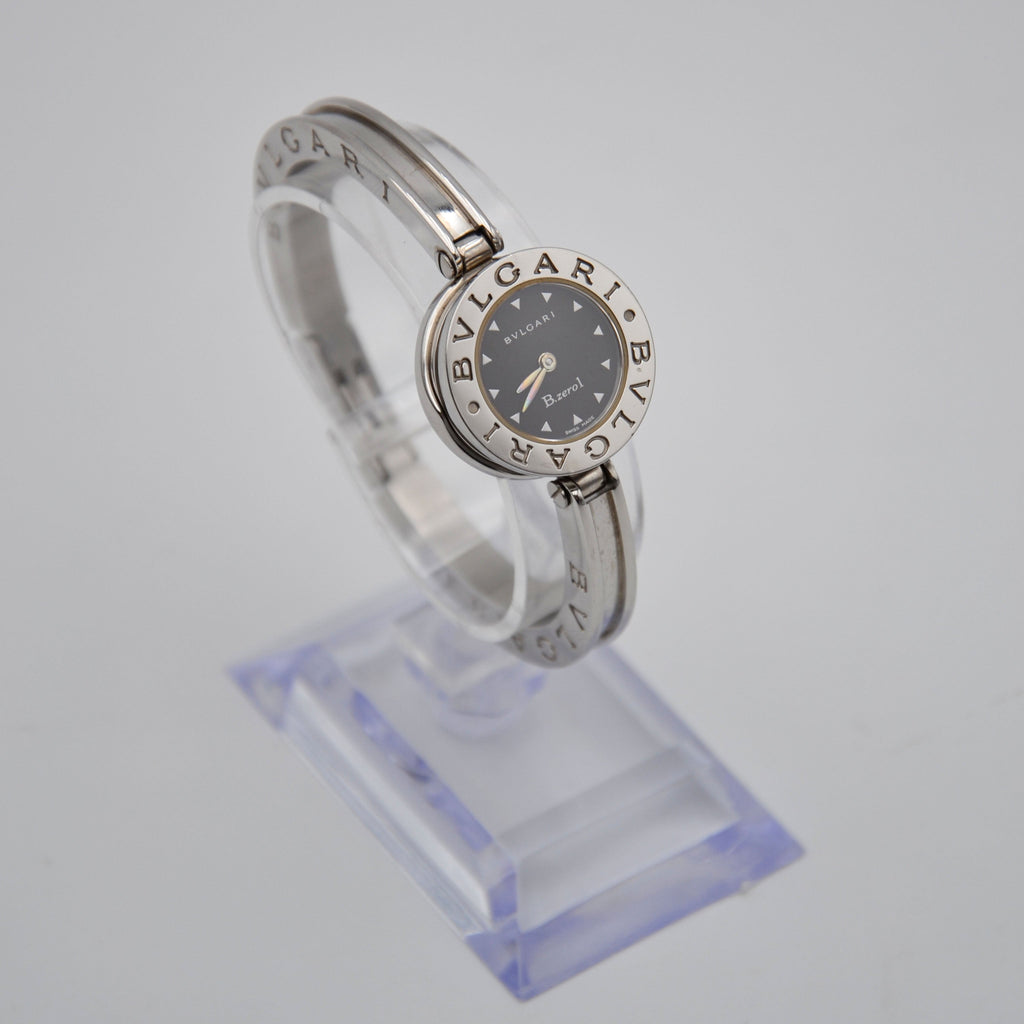 Reloj Bulgari B.Zero1 Bz22S Acero Esfera Negra Pulsera Rígida
