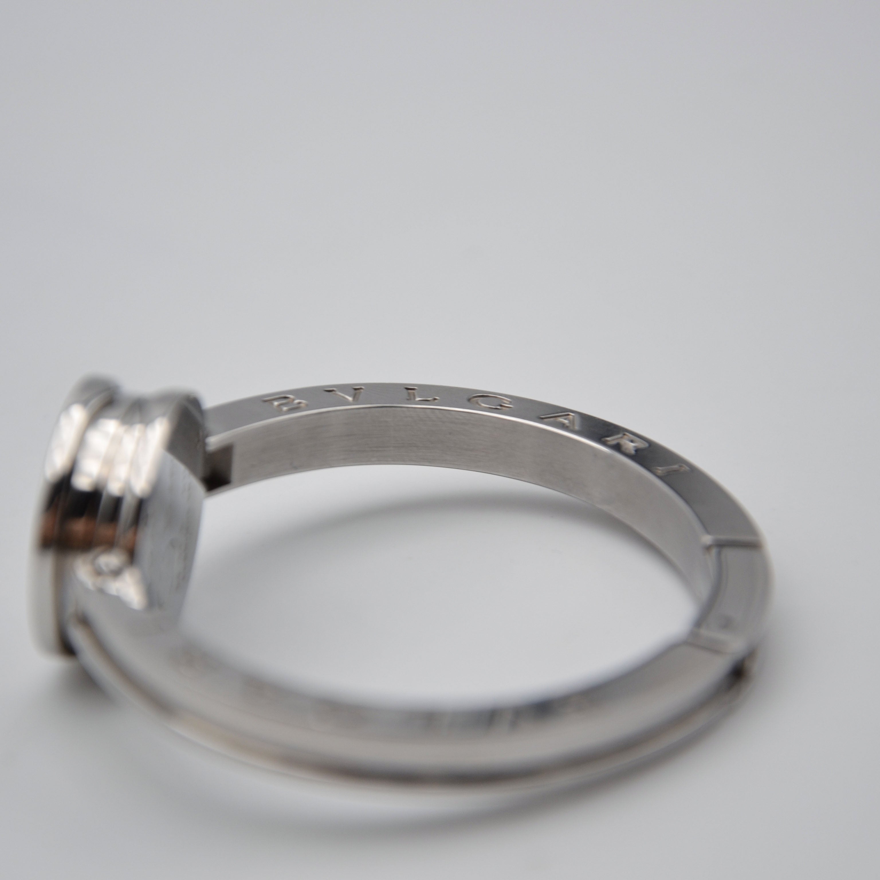Reloj Bulgari B.Zero1 Bz22S Acero Esfera Negra Pulsera Rígida