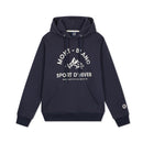 Sweat Capuche Broderie Devant - Navy - Mixte