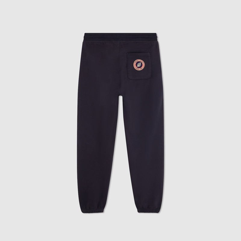 Pantalon Broderie Devant - Navy - Mixte