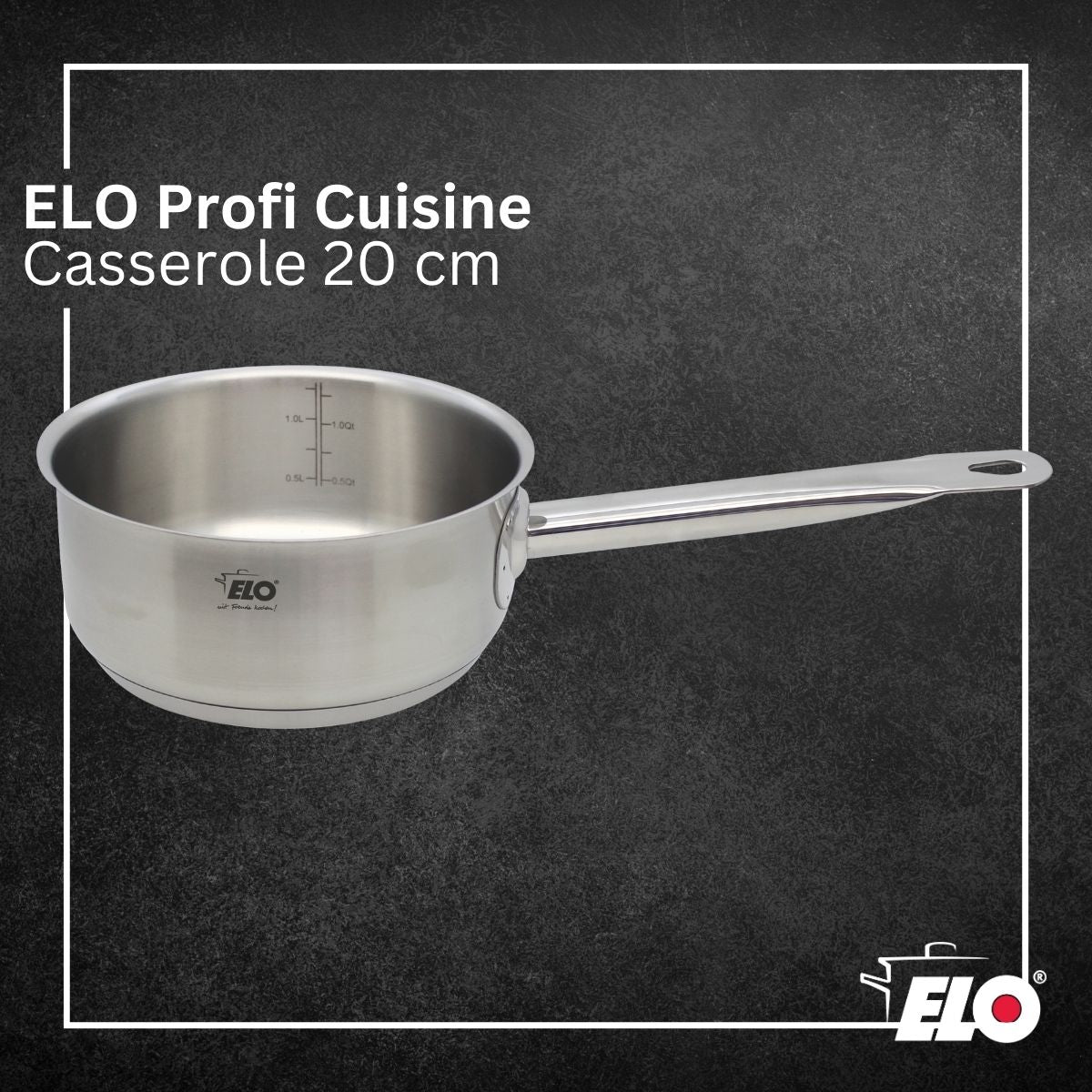 Casserole En Inox Elo Profi Cuisine - Inox