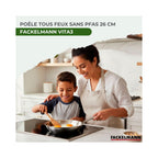 Padella In Acciaio Inox 18/10 Triply Fackelmann Vita3 - Inox