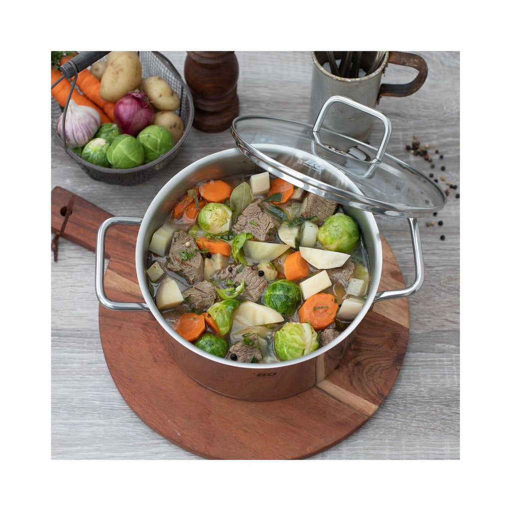 Olla De Acero Inoxidable Elo Citrin - Gris