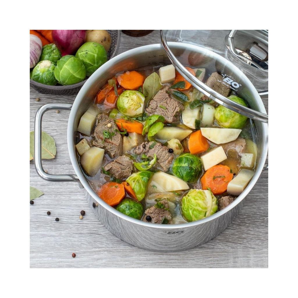 Olla De Acero Inoxidable Elo Citrin - Gris