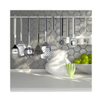 Ensemble Ustensiles De Cuisine 9 Pièces Fackelmann Elemental - Inox